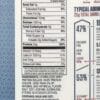 Tabla nutricional y perfil de aminoácidos de Dymatize ISO 100 5 lbs con 25g de proteína y 5.5g de BCAAs.