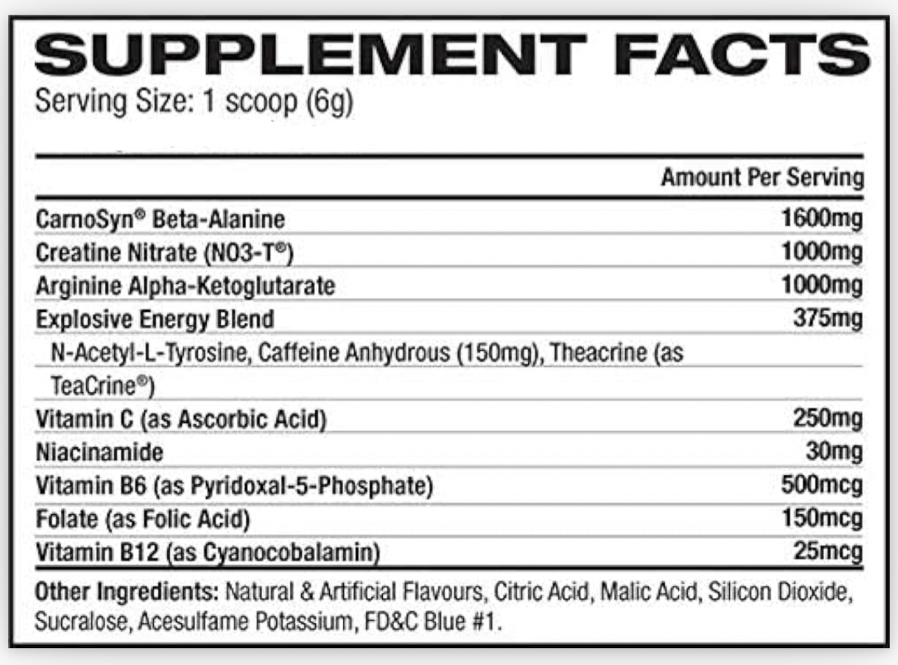 CELLUCOR C4 60 SERVING