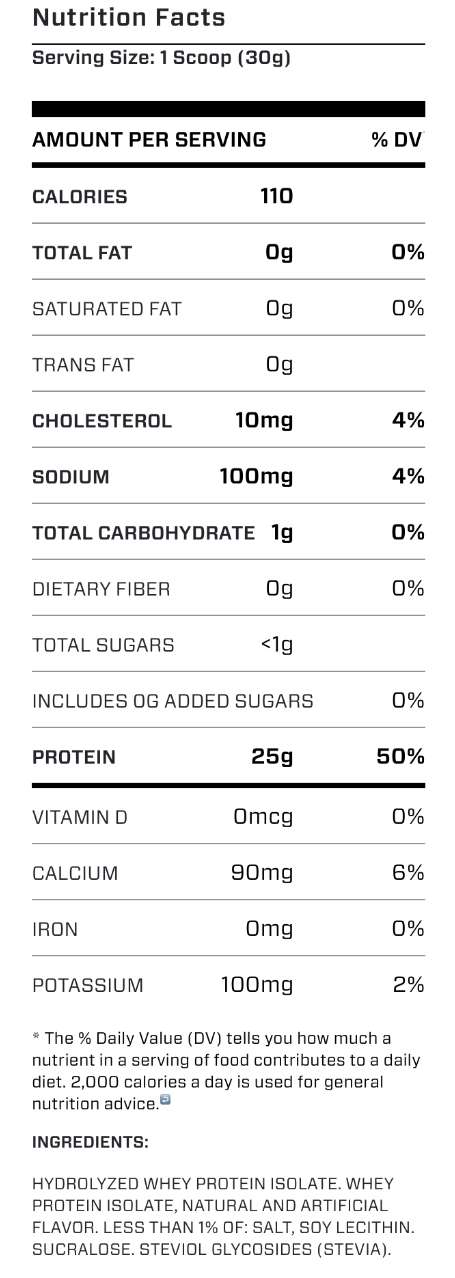 Dymatize Iso 100 5 Lbs