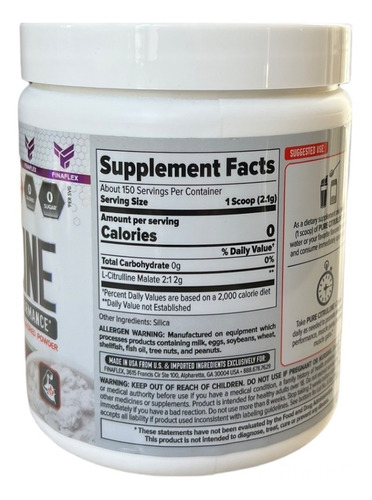Finaflex Citrulina 150 Servs