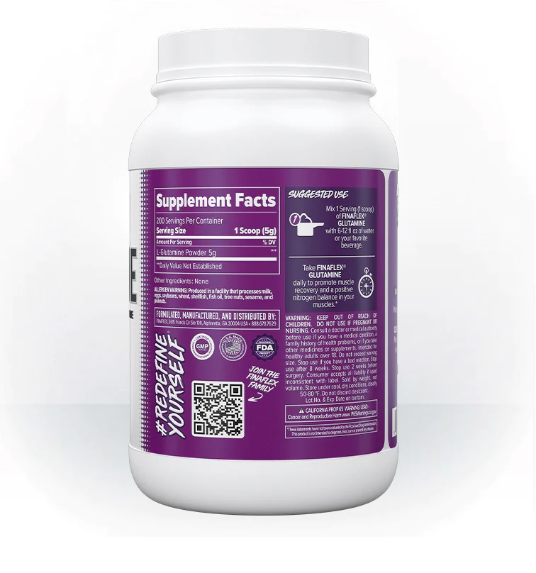 Finaflex Pure Glutamine 1000 Grs