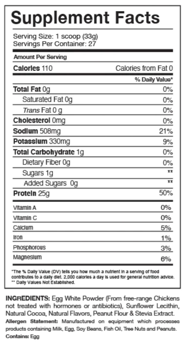 Gaspari Nutrition Proven 100% Egg White Protein 2 Lbs