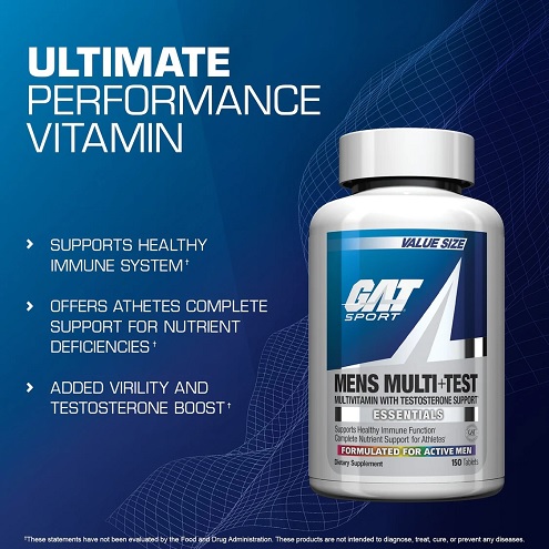 Beneficios de GAT Sport Mens Multi Test