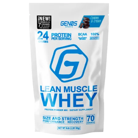 Genos 100% Whey Protein 5 Lbs