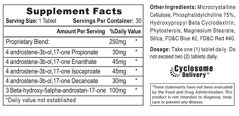 Hi Tech Pharma Sustanon 250 30 Tabls