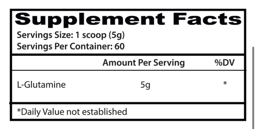 Insane Labz Glutamine 300 Grs