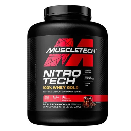 MUSCLETECH NITRO-TECH 100% WHEY GOLD 5.02 LBS