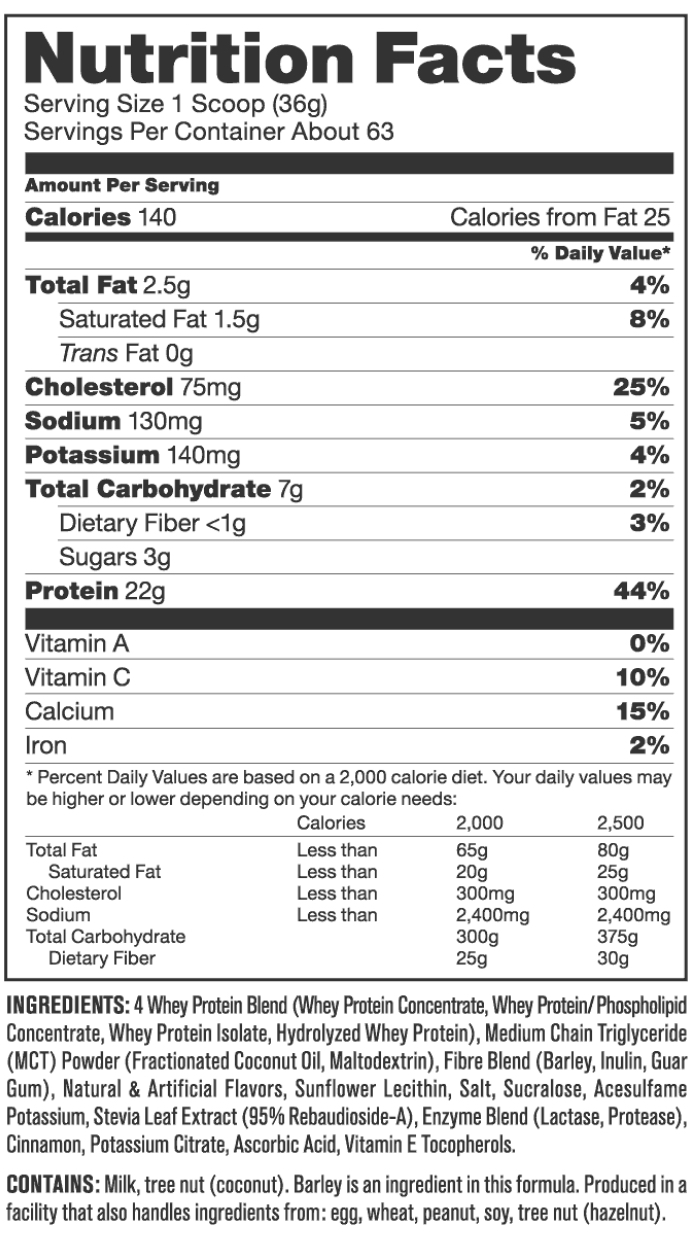 MUTANT WHEY 5 LBS