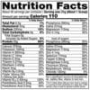 Tabla nutricional y perfil de aminoácidos de Natures Best Isopure 3 lbs.