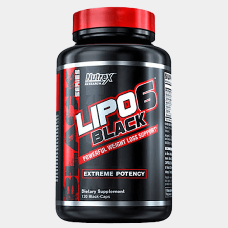 Nutrex Lipo 6 Black 120 Black Caps