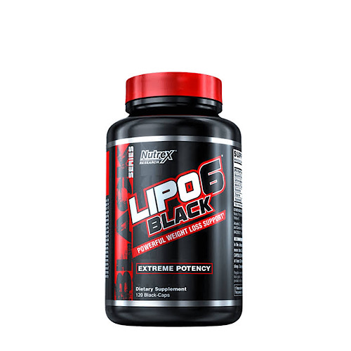 NUTREX LIPO 6 BLACK 120 BLACK CAPS