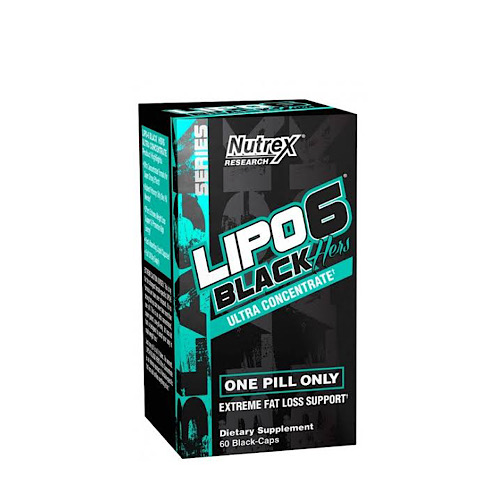 Nutrex Lipo 6 Black Hers Ultra Concentrate 60 Black Caps