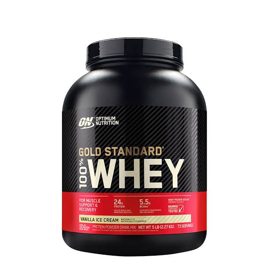 Optimum 100% Whey Protein Gold Standard 5 Lbs