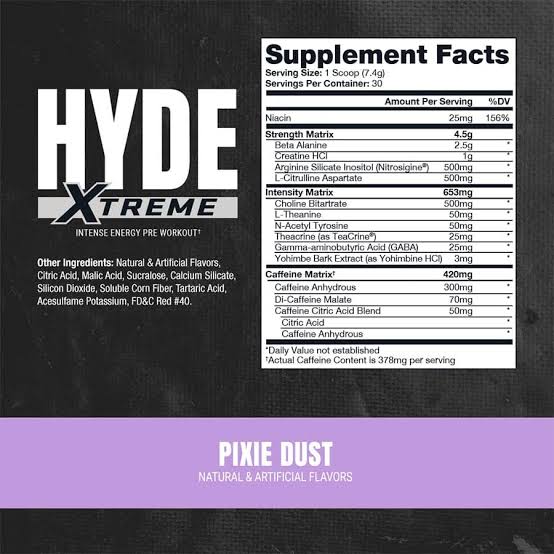 Prosupps Hyde Xtreme 30 Serving
