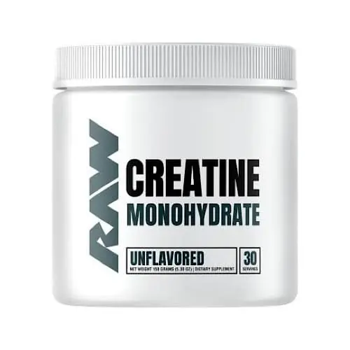 RAW CREATINE MONOHYDRATE 30 SERVS