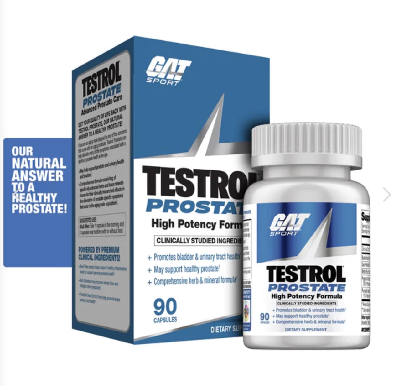 Gat Testrol Prostate 90 Caps