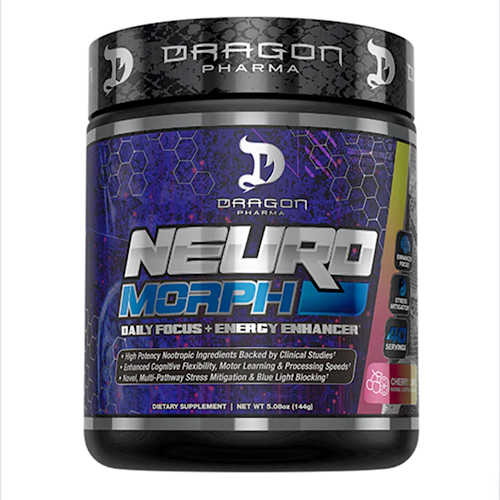 Suplemento NeuroMorph nootrópico para mejorar el enfoque y mitigar el estrés