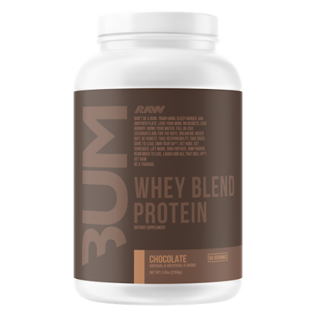 Raw Bum Whey Protein Blend 5 Lbs