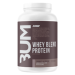 RAW BUM WHEY PROTEIN BLEND sabor cookies and cream de 5 lbs.