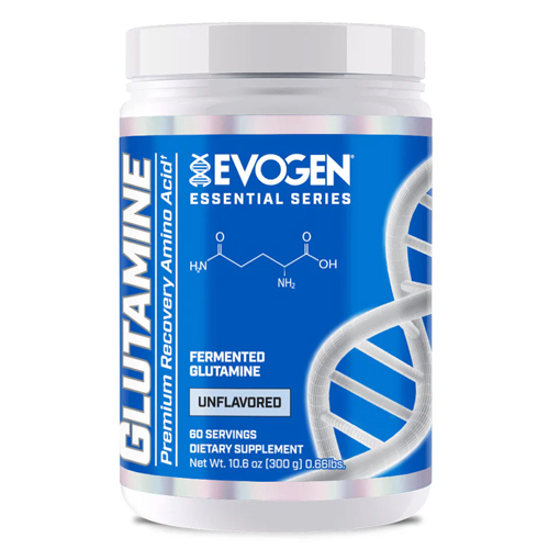 Envase de Evogen Glutamina 300 grs