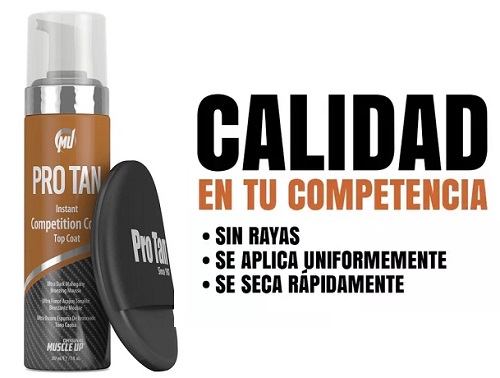 Beneficios de Bronceador de competencia ProTan