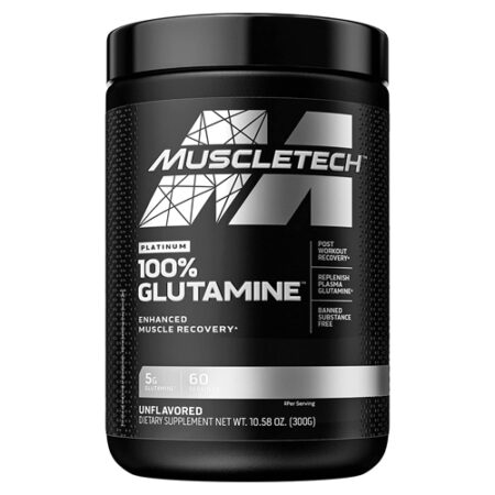 Muscletech Platinum 100% Glutamine 300 grs