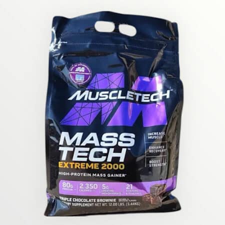 MuscleTech Mass Tech Extreme 2000 Mass Gainer 12 lbs