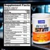 Suplemento Amino Stim con información nutricional