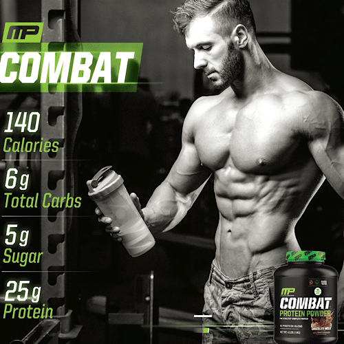 Beneficios de MusclePharm Combat Protein Powder.