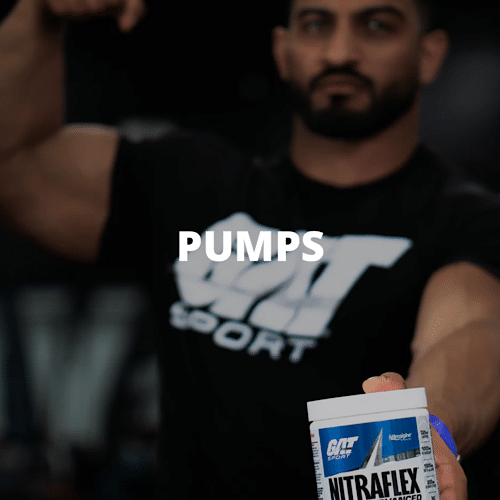 Bombas musculares extremas con Nitraflex.