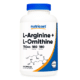 Suplemento deportivo Nutricost L-Arginine L-Ornithine 750mg
