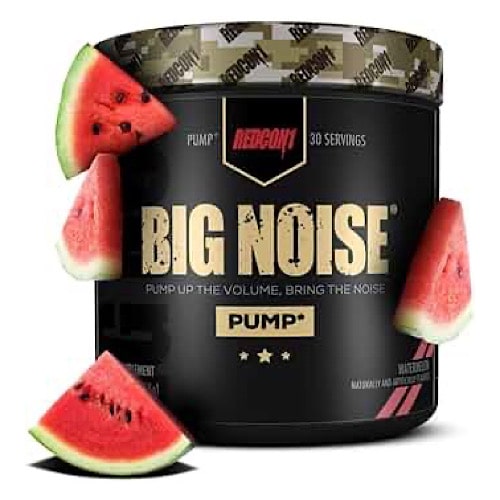 Redcon1 Big Noise 270 g – Pre-entreno sin estimulantes para bombeo muscular