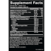 Tabla nutricional de Mutant Hardcore BCAA