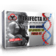 Kit completo de suplementos deportivos LG Sciences Trifecta Andro para aumento de masa muscular y fuerza.