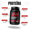 Nitro-Tech® anuncia sus beneficios principales: ganancia muscular, aumento de fuerza y recuperación rápida para atletas.
