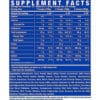 Tabla nutricional de King Mass XL
