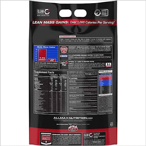 Allmax Quick Mass 10 lbs