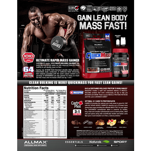 Allmax Quick Mass 10 lbs
