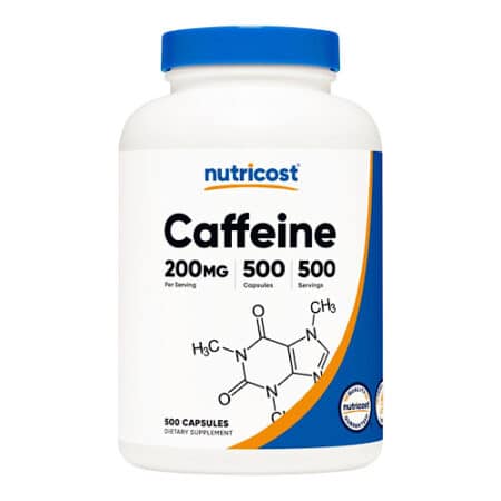 Nutricost Caffeine 200 mg, 30 caps