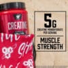 Atleta usando BSN Creatina Monohidrato 500 grs