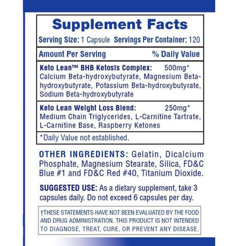 Hi-Tech Pharma Keto Lean 120 caps