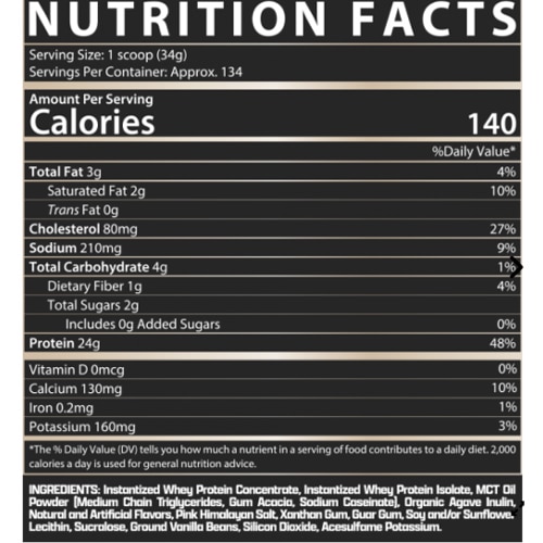 Nutrex 100% Whey Protein 10 Lbs