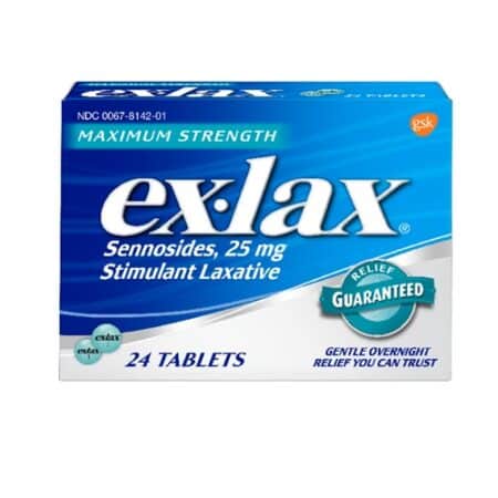 Ex-Lax Maximum Strength 25 mg – 24 tabletas