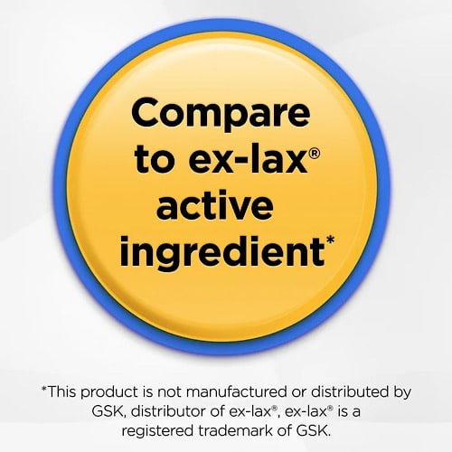 Equate Chocolate Laxative 24 Tabletas (15 mg Sennosides USP)