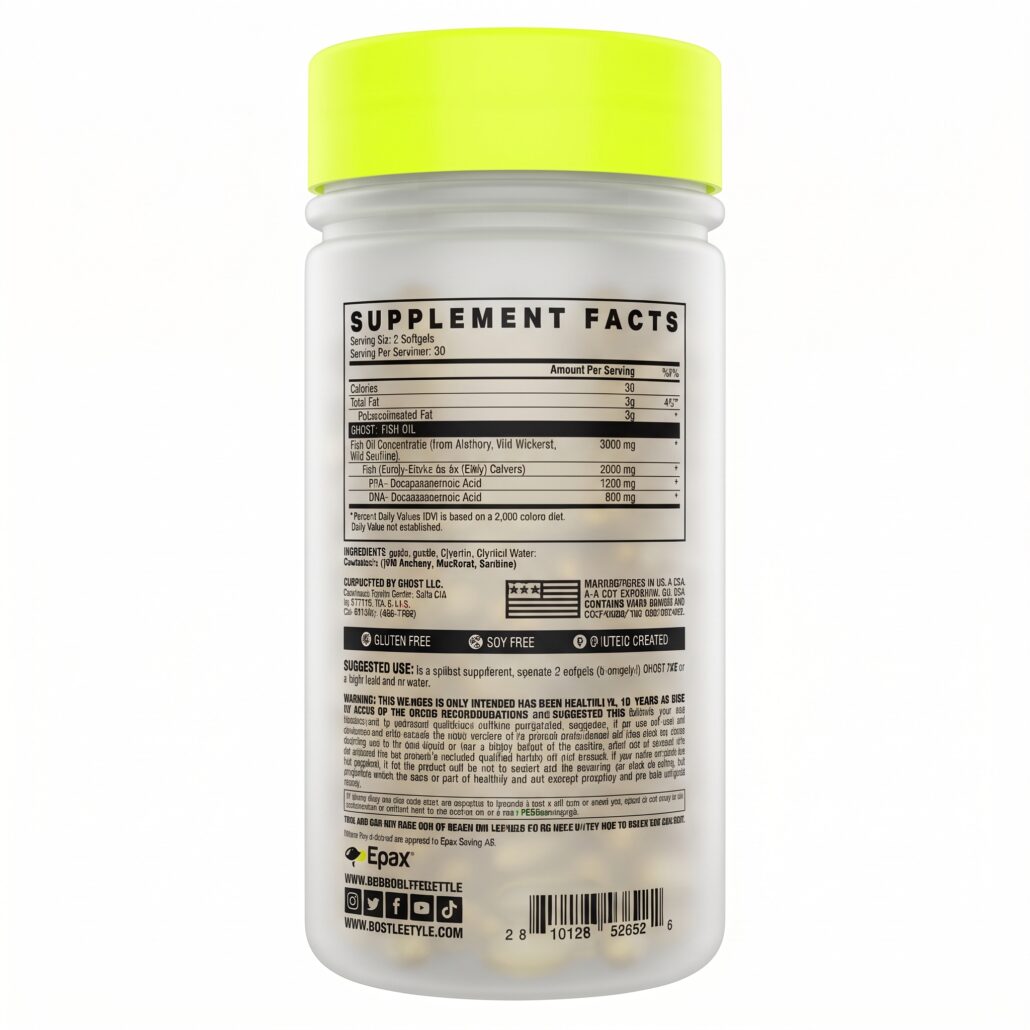 Ghost Fish Oil 60 Softgels