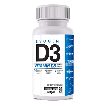 Evogen Vitamin D 5000 IU 60 Caps