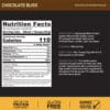 Información nutricional Gold Standard Isolate