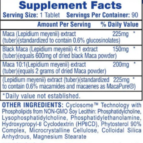 beneficios maca energia vitalidad