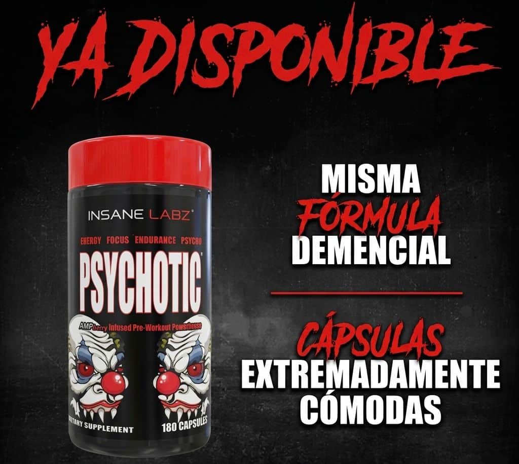 Insane Labz Psychotic 180 caps