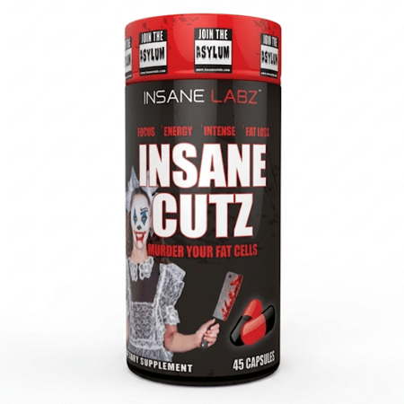 Insane Labz Insane Cutz 45 Caps | Quemador de Grasa y Energía